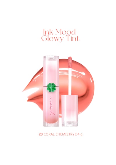 Peripera Ink Mood Glowy Tint 23 Coral Chemistry Lucky Lottery