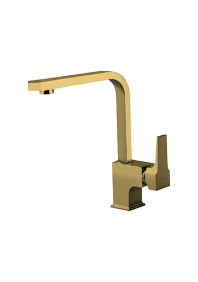 Newarc Aqua Altın Lavabo-banyo-eviye Bataryası 3'lü Set 941528-941518-941888l Altın