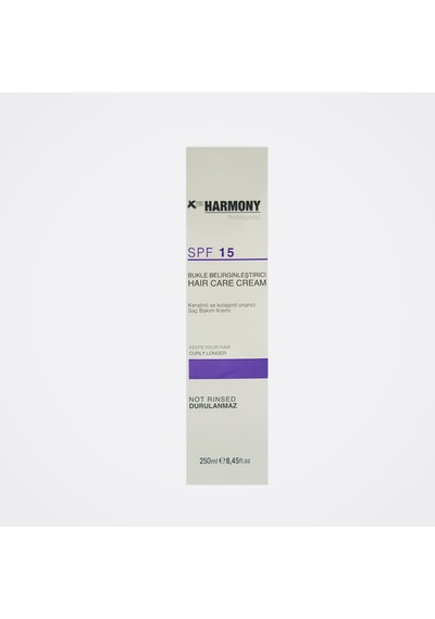 X Pro Harmony Spf 15 Durulanmayan Bukle Belirginleştirici Hair Care Cream 250 Ml