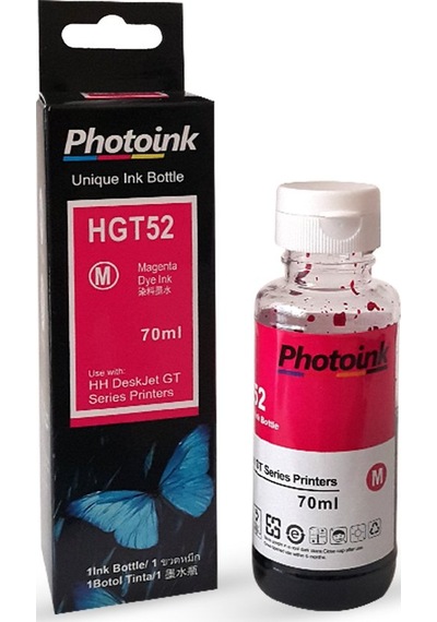 Hp Gt52 Kırmızı Mürekkep M0H55Ae Photoınk Plus Kırmızı Mürekk