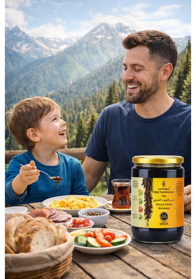 Keçiboynuzu Özü 3 800 Gr Harnup Pekmezi Yoğun Kıvam Enerji Kaynağı Premium