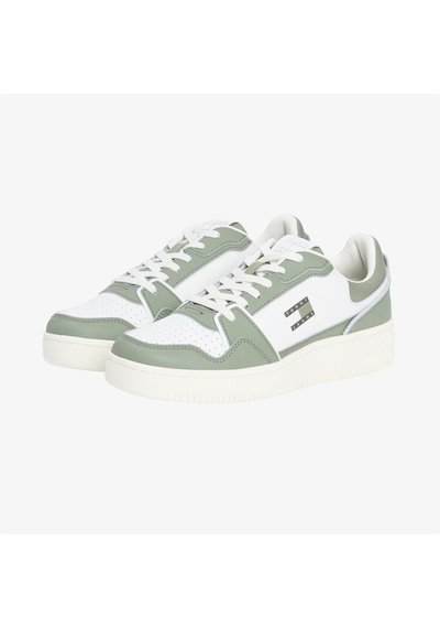 Tommy Hilfiger Tommy Jeans Retro Basket Erkek Siyah Spor Ayakkabı Em0em01610 Siyah