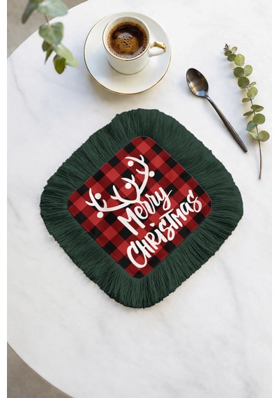 Merry Christmas Saçaklı Yılbaşı Sunum Peçetesi-noel Temalı Saçaklı Kahve Yanı Bardak Altlığı Mendil Yosunlu Gök Mavisi Merry Christmas Saçaklı Yılbaşı Sunum Peçetesi-noel Temalı Saçaklı Kahve Yanı Bardak Altlığı Mendil Yosunlu Gök Mavisi