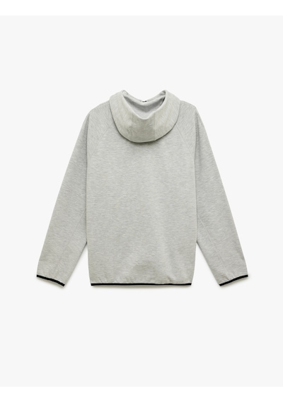 Koton Regular Fit Uzun Kollu Fermuarlı Cepli Kapşonlu Spor Sweatshirt Gri Melanj 6wam70041nk Gri Melanj Koton Regular Fit Uzun Kollu Fermuarlı Cepli Kapşonlu Spor Sweatshirt Gri Melanj 6wam70041nk Gri Melanj