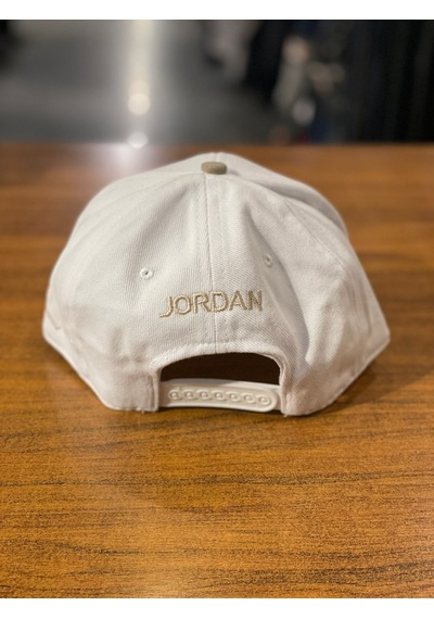 Air Jordan Beyaz Bej Renk Hiphop Snapback Rapper Basket Cap Şapka Beyaz