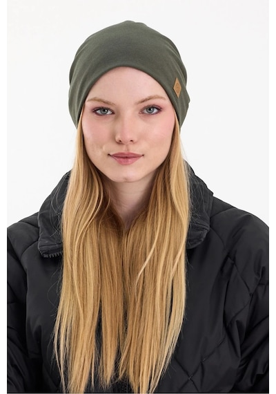 Kadın Termal %100 Pamuklu Soft 2 Stil 1 Arada Bere Premium Cuts Serisi - Standart / Haki Haki