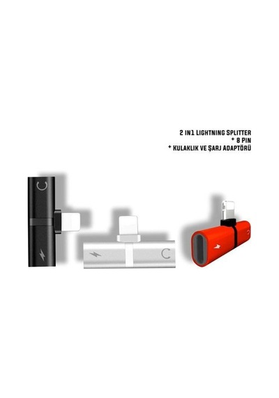 Apple Uyumlu iPhone Şarj Girişi Çoklayıcı Kulaklık ve Şarj Aparatı C866