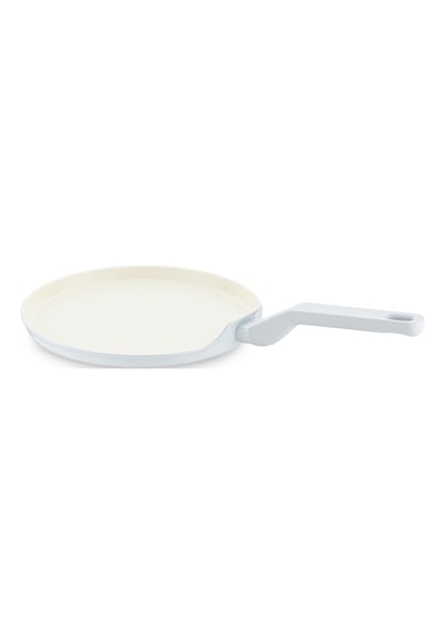 Jumbo Swiss Crystal Light Grey Krep Tavası 25 Cm Gri