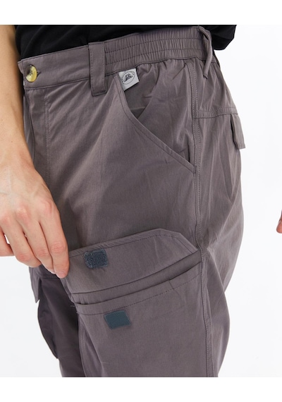 Mapamyumco Quick Dry Cargo Trekking Erkek Pantolon - Füme
