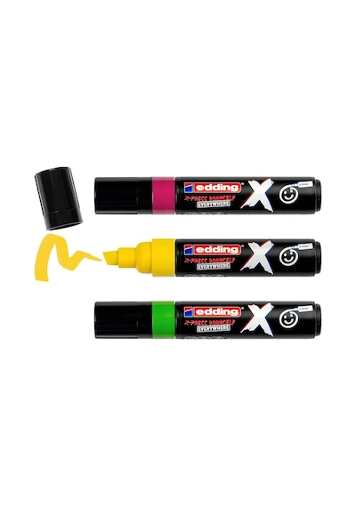 Edding X Markör 3 Lü Set Candy Colours Çok Renkli