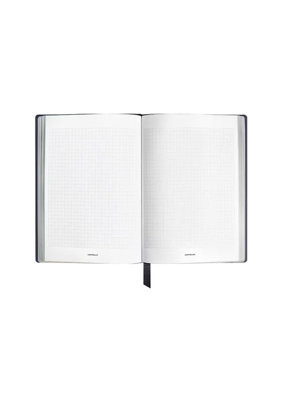 Montblanc Saffiano Deri Mavi Orta Boy Defter 134758