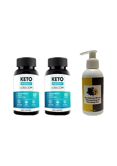 Hintohu Vücut Bakım Gel 150ml Acı Çehre Tohumu Krem 1 Adet + 2 Adet Keto Weight Loss 60