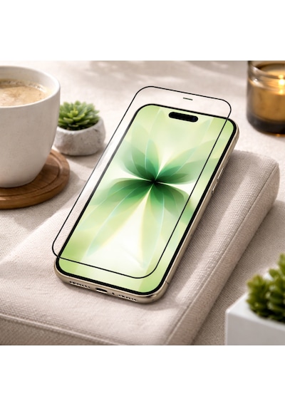 Apple iPhone 17 Uyumlu Anti Statik Ekran Koruyucu Toz Tutmayan Kırılmaz Cam