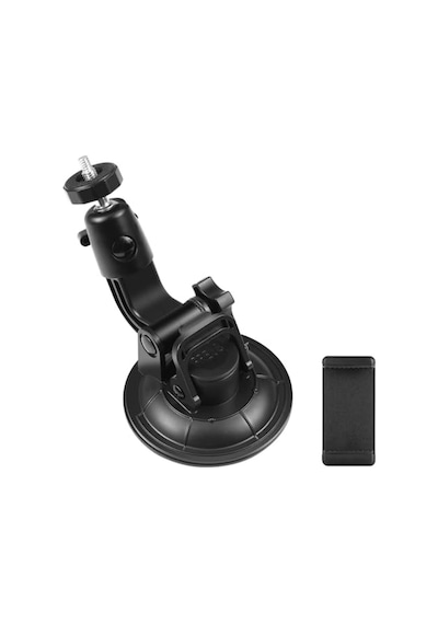 Ayrex Coverzone Vantuzlu Kamera Ve Telefon Tutucu Aparat 1/4 Vida Uyumlu Çok Açılı Ayarlanabilir Tripod Bağlant