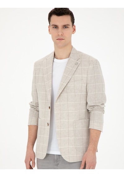 Pierre Cardin Erkek Bej Ceket 50285197-vr011