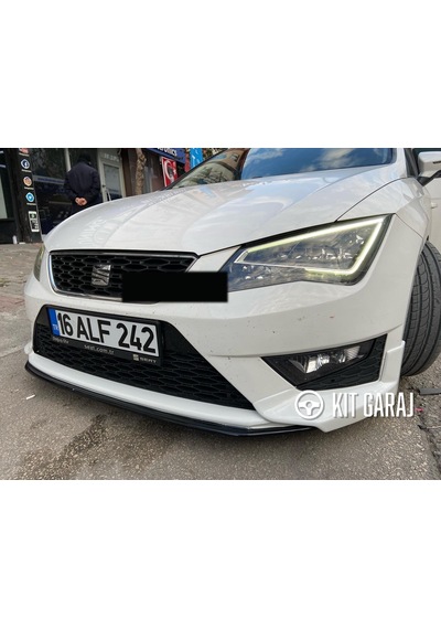 Kit Garaj Leon Mk3 Fr 2013-2016 Dinamik Ön Ek Plastik Boyasız