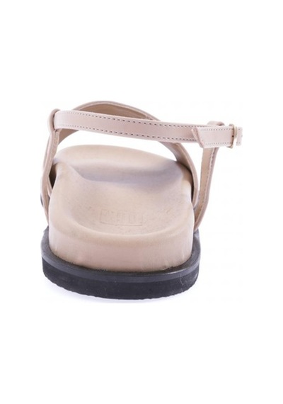 Dgn 3015-23y Kadin Kalin Bantli Sandalet 3015-2261-R12632 Ten Rengi