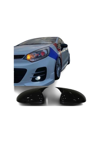 Kia Rio Yarasa Ayna Kapağı Batman Parlak Siyah Piano Black