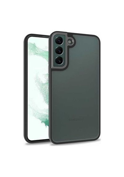 Lexroo Samsung Galaxy Uyumlu S22 Plus Kılıf Flora Kılıf - Siyah