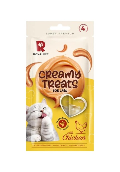 Royalpet Tavuklu Kedi Kreması 4 X 14 Gr
