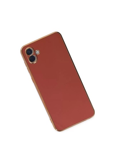 Newface Samsung Galaxy A04 Kılıf Volet Silikon - Kırmızı