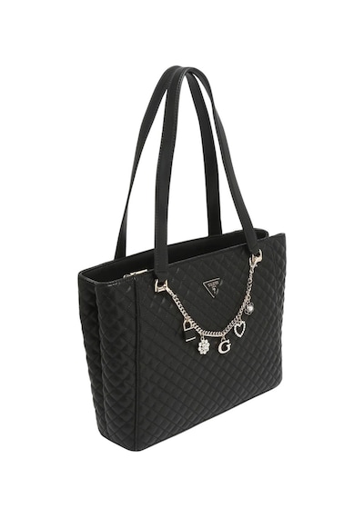 Guess Everlee Noel Tote-kadın Omuz Çantası -eg867925 Black