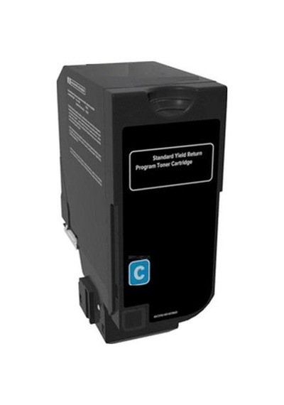 LEXMARK CS725 (74C5HC0) MAVİ Uyumlu TONER (YÜKSEK KAPASİTE) 12.00