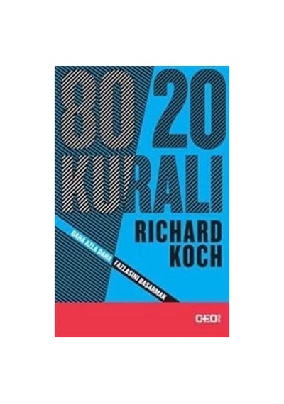 80 / 20 Kuralı: Daha Azla Daha Fazlasını Başarmak Sku: Zeusstkbc15d6eb6b