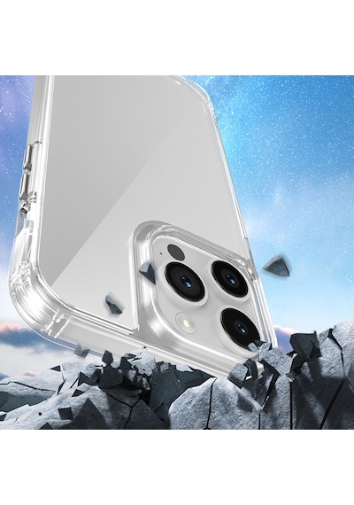 Apple Uyumlu iPhone 14 Pro Max Uyumlu Kılıf Aihttgli Takılabilir Askı Aparatlı Zore Snap Silikon Kapak-şeffaf Şeffaf -
