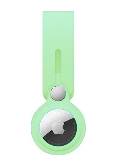 Ally Apple Uyumlu AirTag Için Asma Halkalı Anahtarlık Silikon Kılıf