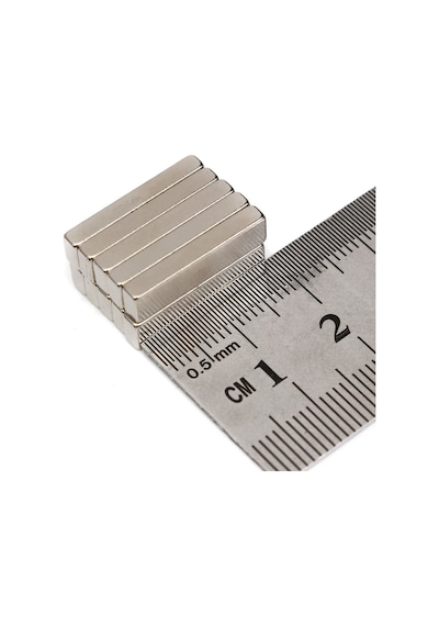 15 Adet 20Mm X 6Mm X 3Mm Köşeli Güçlü Neodyum Mıknatıs