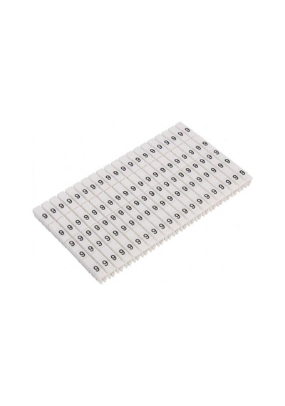 Onka Kcg01- 9 1150020 ,beyaz/9-numara 400-adet 0.50mm²..1mm² Kablo Numaratör