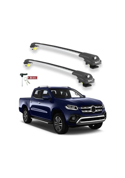 Turtle Mercedes-benz X-class 2018-2020 Ara Atkı Air1 Gri