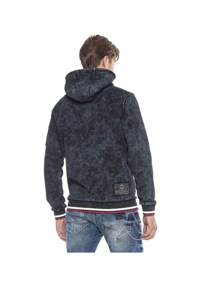 Cipo & Baxx Cl418 Sporty Men Sweatshirt Siyah