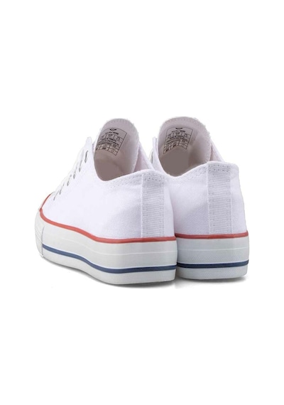 Waves 700 Unisex Keten Sneaker Ayakkabı Beyaz 38 Beyaz