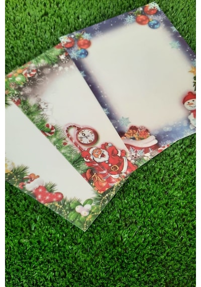 15 Adet 3 Model Yılbaşı Tebrik Kartı - Kuşe Kart - Hd Baskı - 10x15 Cm - Yılbaşı Hediye Mesaj Kartı
