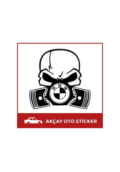 Bmw Kuru Kafa Sticker Bmw Sticker Araba Sticker Oto Sticker