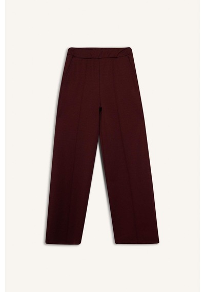 Defacto Wide Leg Geniş Bol Paça Pantolon F3687ax25wnbr34 Bordo