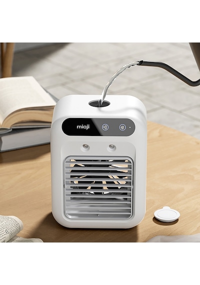 Mioji Mio AC4 3600 mAh Taşınabilir Buharlı Buzlu Nemlendirici Hava Soğutucu Vantilatör