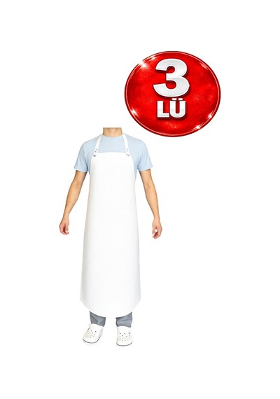 Bulaşık Önlüğü Nibuk Standart Ebat 3lü Beyaz