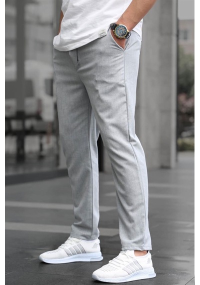 Madmext Gri Relaxed Erkek Pantolon 6510-gri Gri