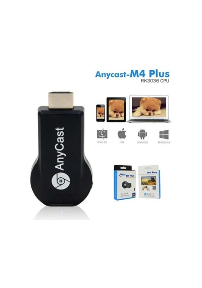 M4 Plus 2019 Kablosuz Görüntü Ses Aktarıcı Hdm-ı Dongle2020