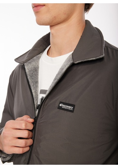 Discovery Expedition Siyah - Antrasit Erkek Relaxed Fit Kareli Mont D3wm-mnt6