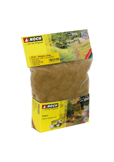 Noch 7101 Statik Çayır Dokusu, Bej, 6 Mm, 50 Gram Diorama Malzemesi-54590