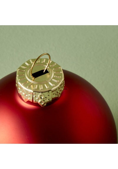 Bella Maison Christmas Yılbaşı Süsü 12'li Kırmızı 6 CM