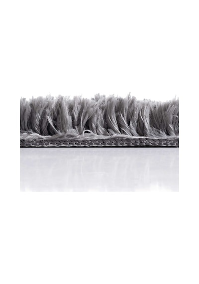 Koza Home Douro Shaggy 2li Banyo Paspası Füme Kaydırmaz Taban 60 X 100 - 50 Füme