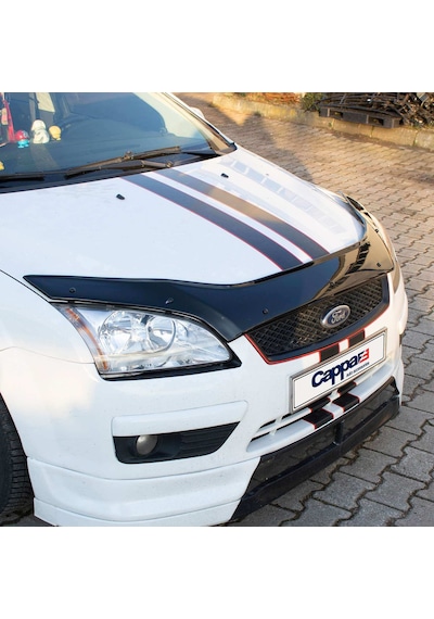 Cappafe Ford Focus Ön Kaput Koruyucu Rüzgarlık 4Mm Abs 2005-08