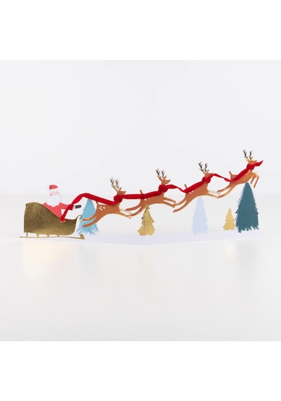 Santa's Card - Noel Baba Tebrik Kartı - 3d
