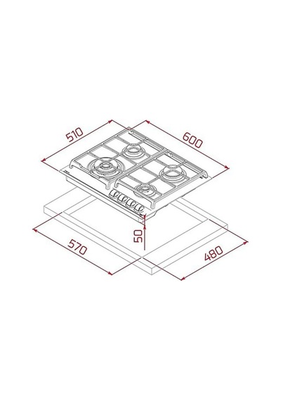 Teka Urban Serisi HLB 8600 BK - GZC 64320 XBC BK - DLV 68660 Siyah Ankastre Set