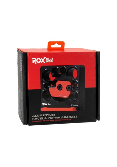Rox Wood 0258 Alüminyum Gövde Kavela Yapma Aparatı 8-20 Mm
